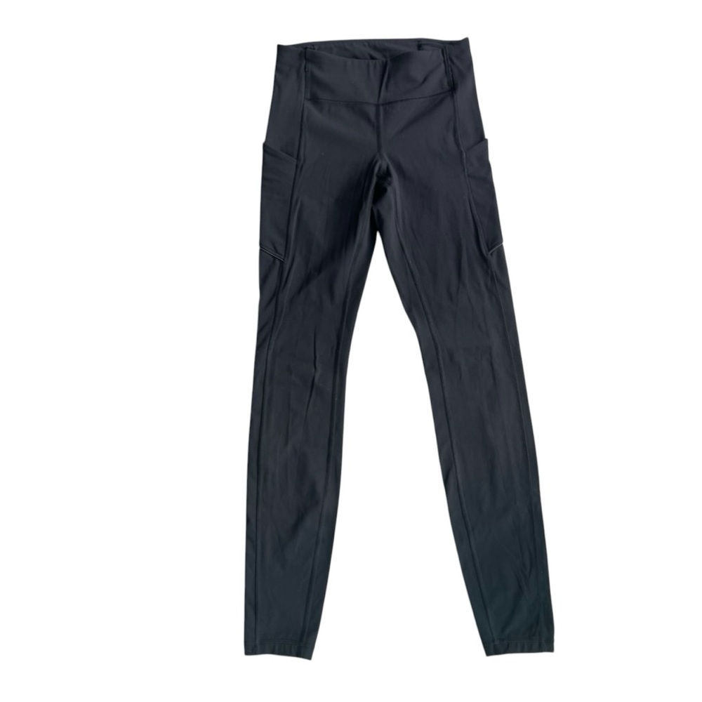 Lululemon Speed Up Tight 28"  Brushed Full-On Luxtreme W5CANS Black Size 4